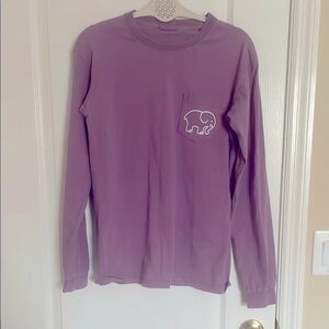 Ivory Ella Purple Long Sleeve Tee
